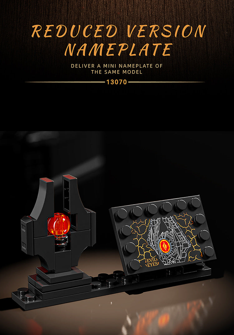 13070 Sauron's Eye Assembly Building Blocks Model Kit