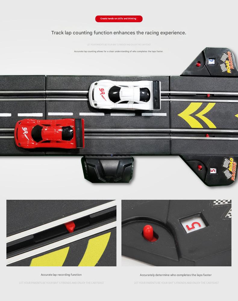Double Remote Control Track Racing Car Set