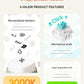 Mini Rechargeable Keyboard Decorative Night Light
