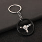 Mini Steering Wheel Keychain