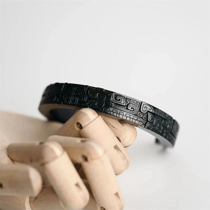 Retro Guofeng Bronze Open Bracelet