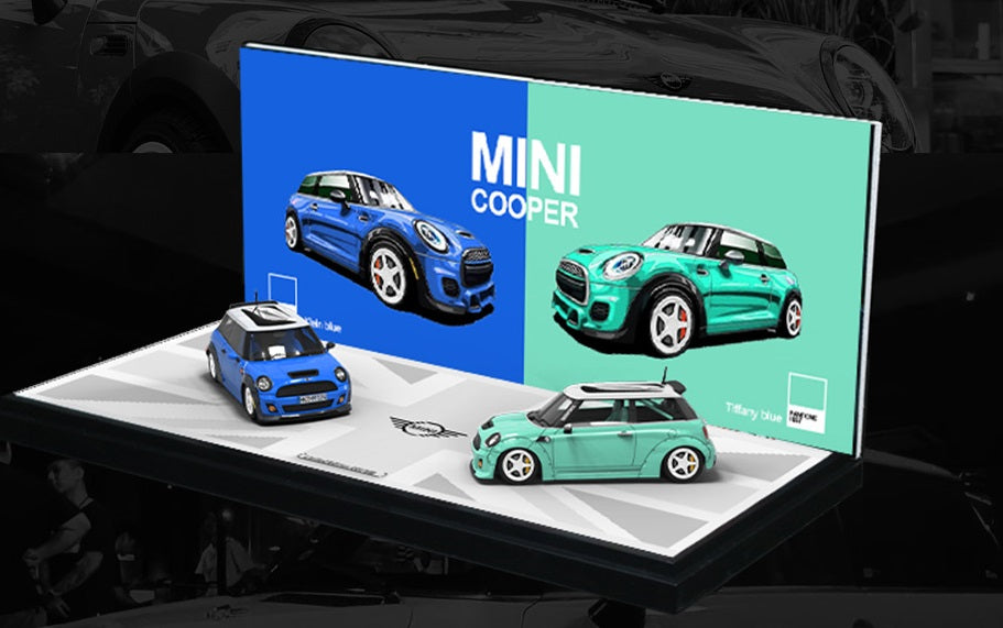 1:64 BMW Mini Cooper Light Alloy Car Model