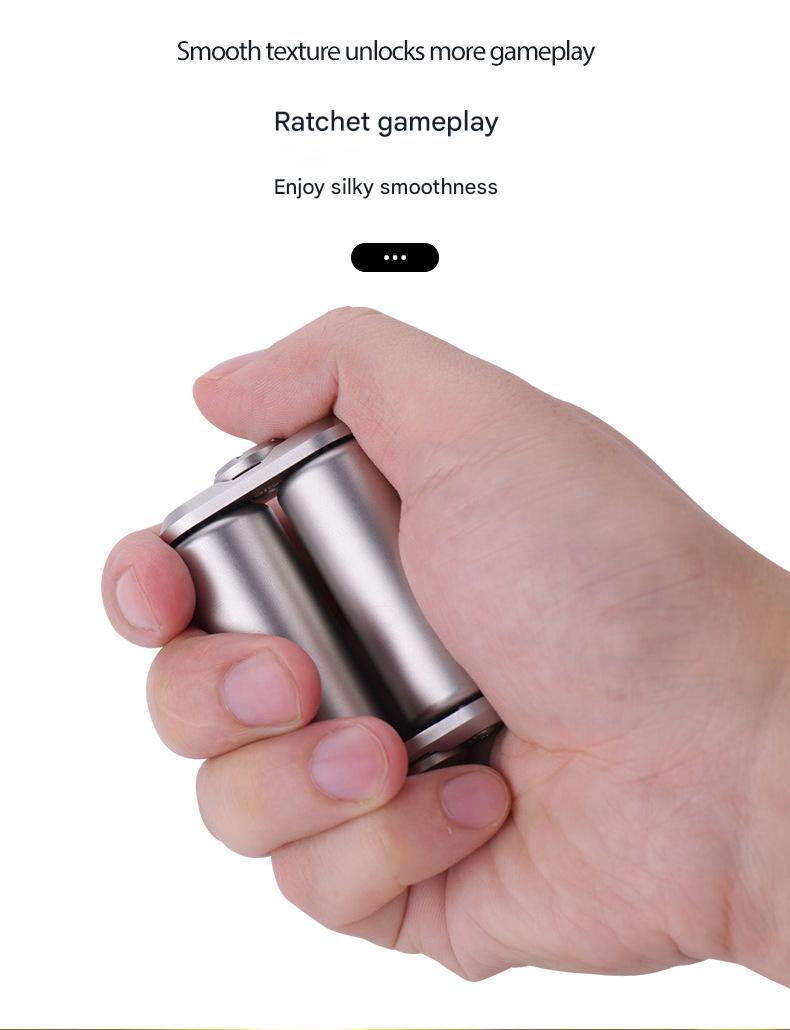 Dual Roller EDC Fingertip Decompression Toy