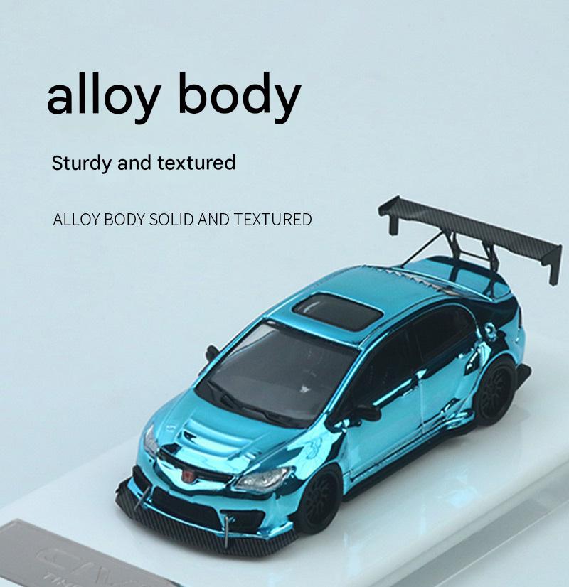 1:64 Honda Civic Explosive Alloy Car Model