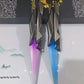 Starry Sky Butterfly Fling Knife Model Toy