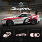 1:64 Speedmaster A90 Safety Alloy Car Model With Doll