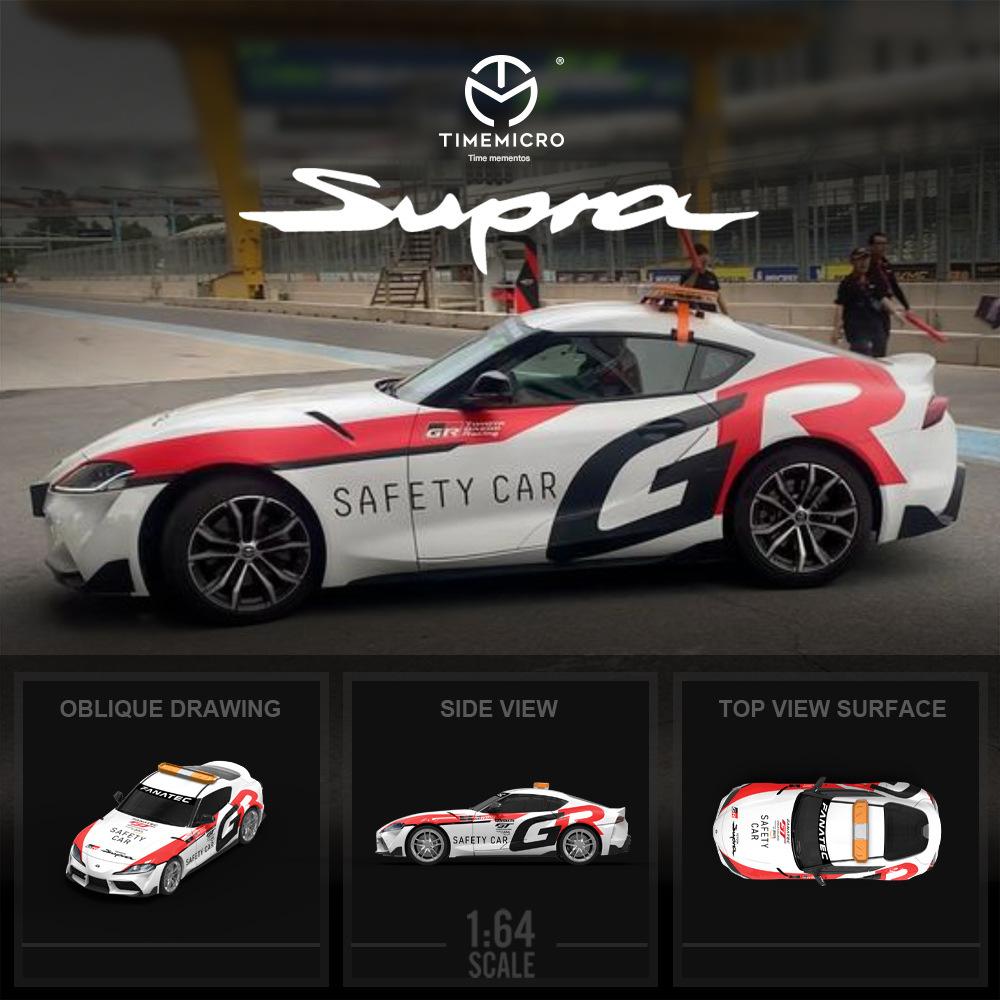 1:64 Speedmaster A90 Safety Alloy Car Model With Doll