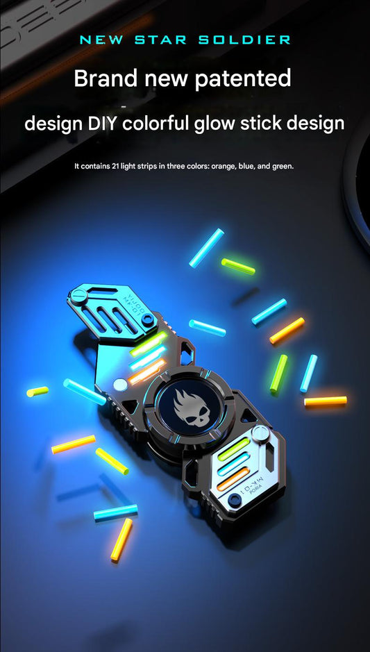 Luminous Star Soldier Finger Spinner