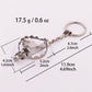 Mini Stainless Steel Mouse Trap Keychain