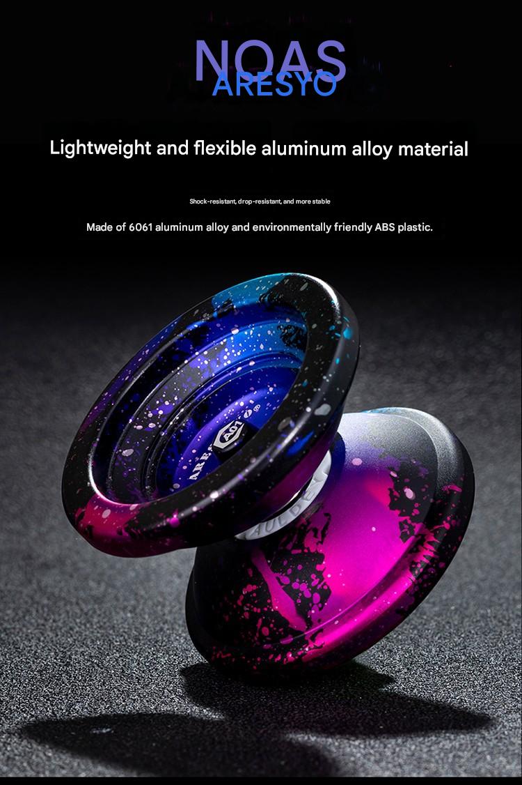 Ares Yoyo Nebula Splash Professional Metal Yo-Yo
