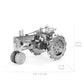 DIY Tractor 3D Metal Puzzle Model