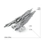 DIY Alliance Cruiser 3D Metal Puzzle Model