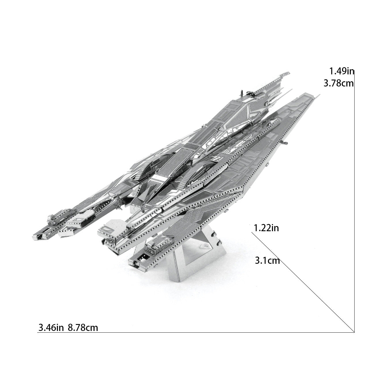 DIY Alliance Cruiser 3D Metal Puzzle Model
