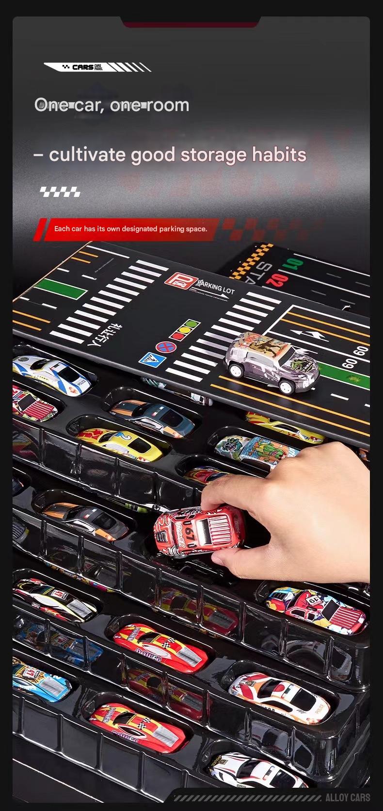 48 Alloy Mini Racing Car Model Set