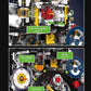 Yuxing 10159 Cyberpunk Clock Model Building Blocks Set