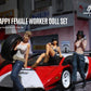 1:64 Happy Female Worker Doll Set