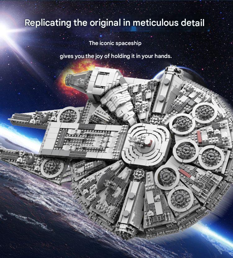 Millennium Falcon Star Wars  Building Blocks Set
