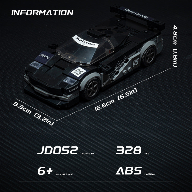 JD052 Sports Racing Car Building Blocks Set