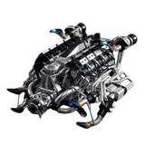 Y15002 V8  Car Engine Building Blocks Set