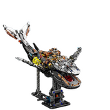 Meiji 13059 mechanical whale Shark Building Blocks Set