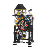 Yuxing 10159 Cyberpunk Clock Model Building Blocks Set