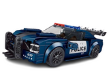Yuxing 27002 Police Roadblock Car Building Blocks Set