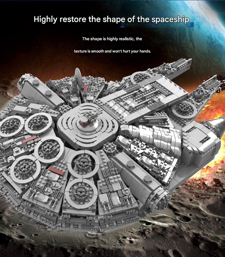 Millennium Falcon Star Wars  Building Blocks Set
