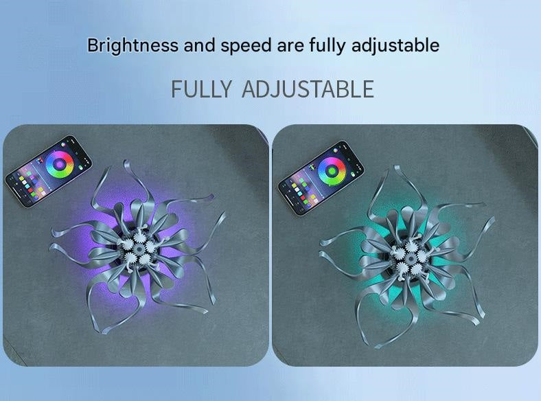 3D Cthulhu Mechanical Flower Desktop Ornament