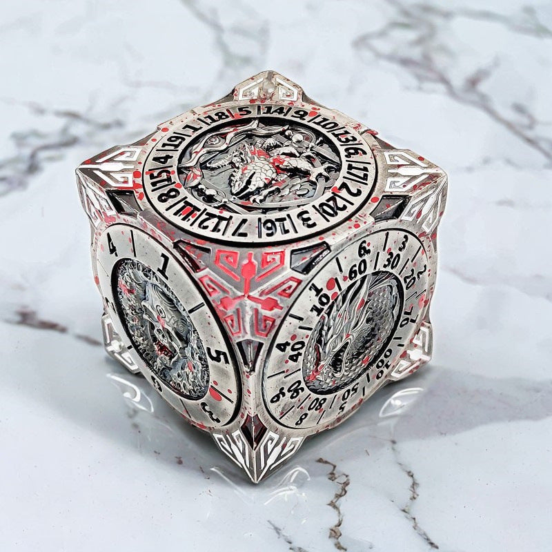 7 in 1 Six Sided Rotating Dnd Dice Set