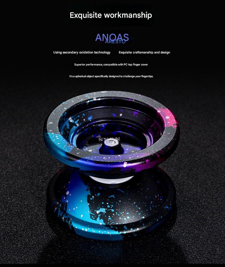 Ares Yoyo Nebula Splash Professional Metal Yo-Yo