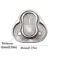 Triangle Rotary Push Card  Fingertip Toy