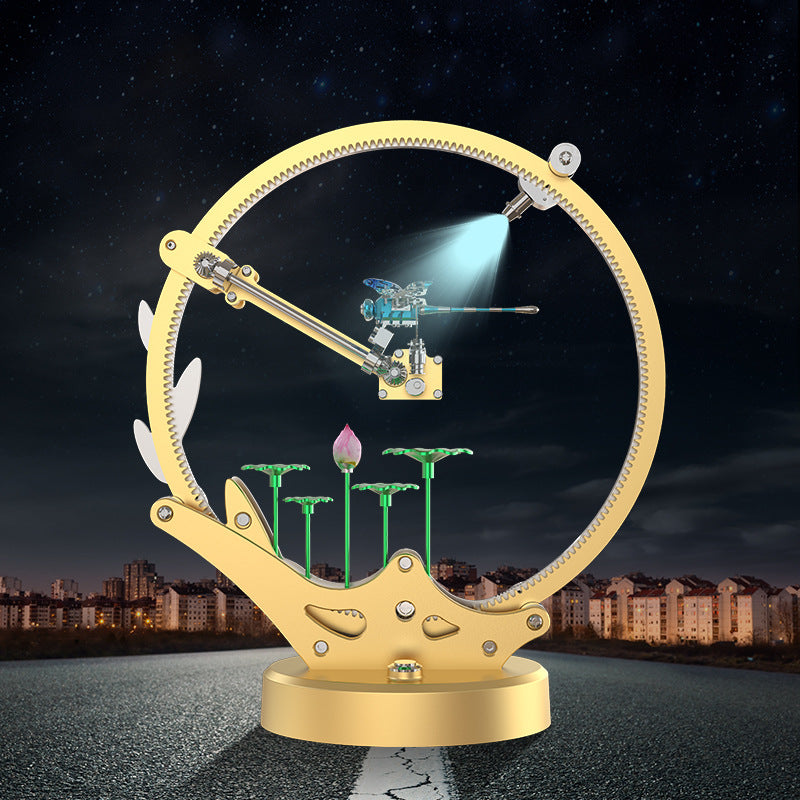 Saturn Culture Mechanical Dragonfly Art Model Ornament
