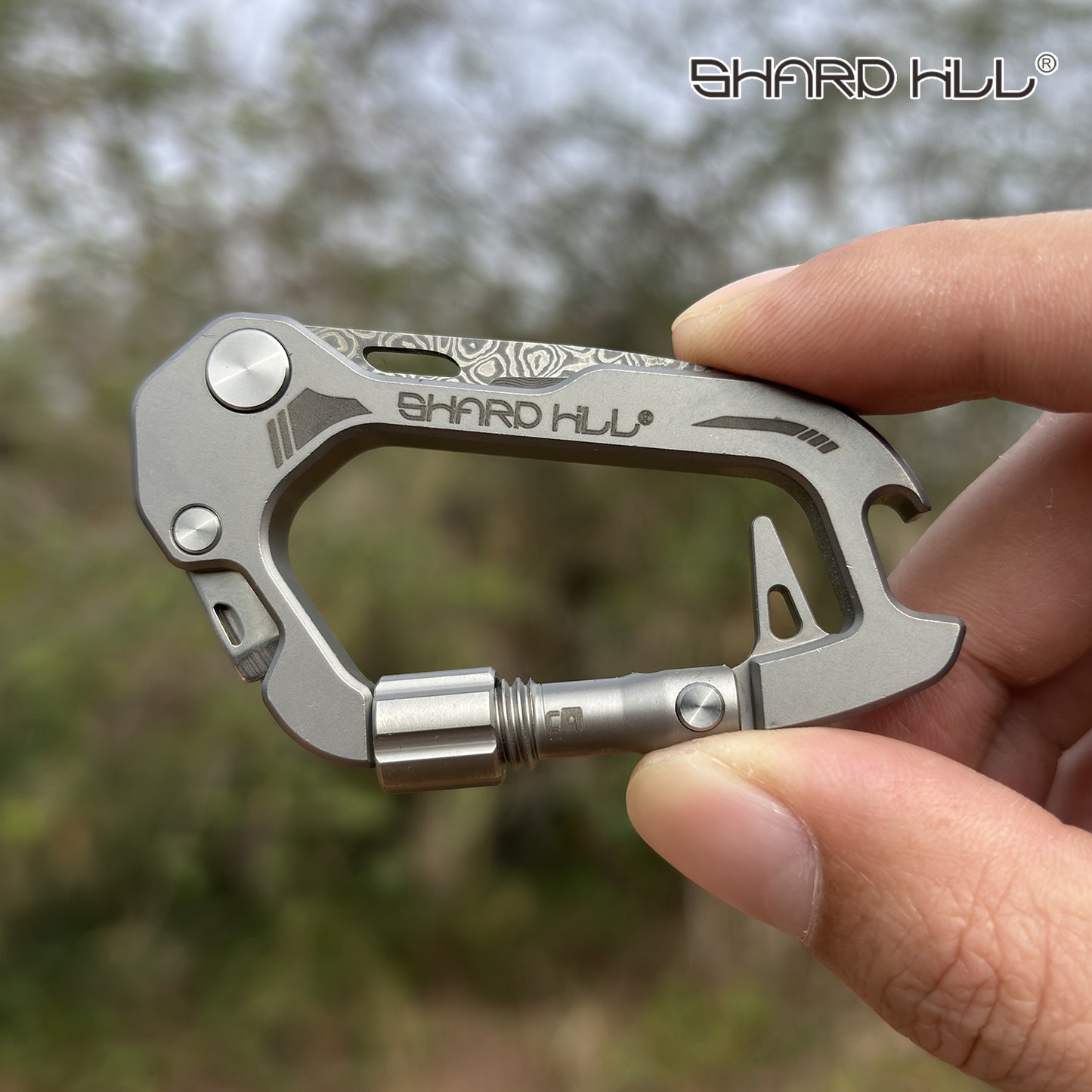 Multifunctional Carabiner Keychain