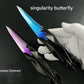 Starry Sky Butterfly Fling Knife Model Toy