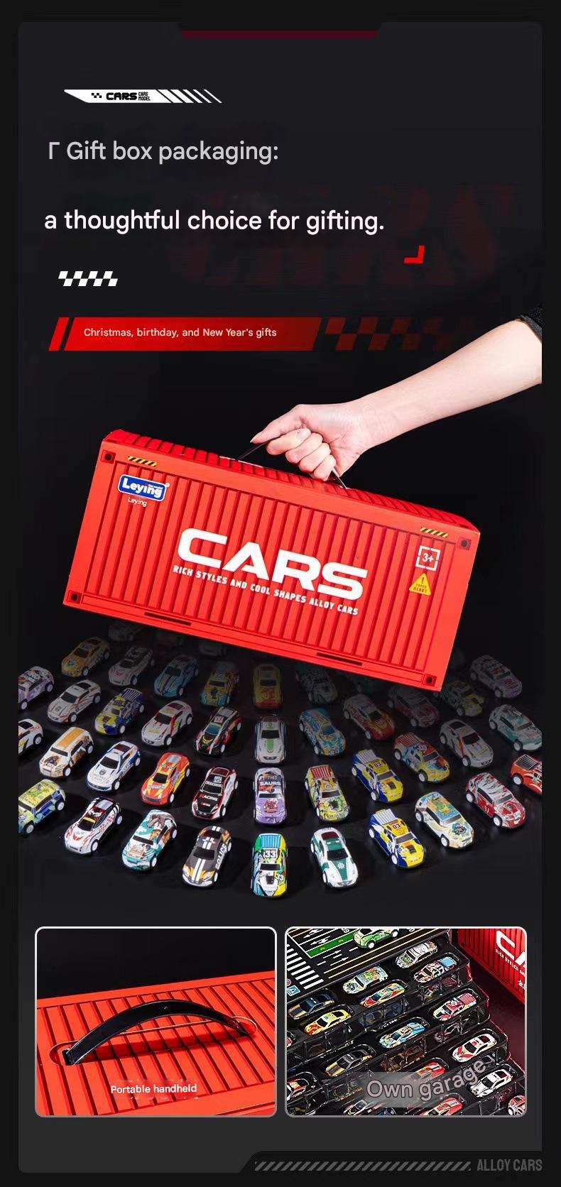 48 Alloy Mini Racing Car Model Set