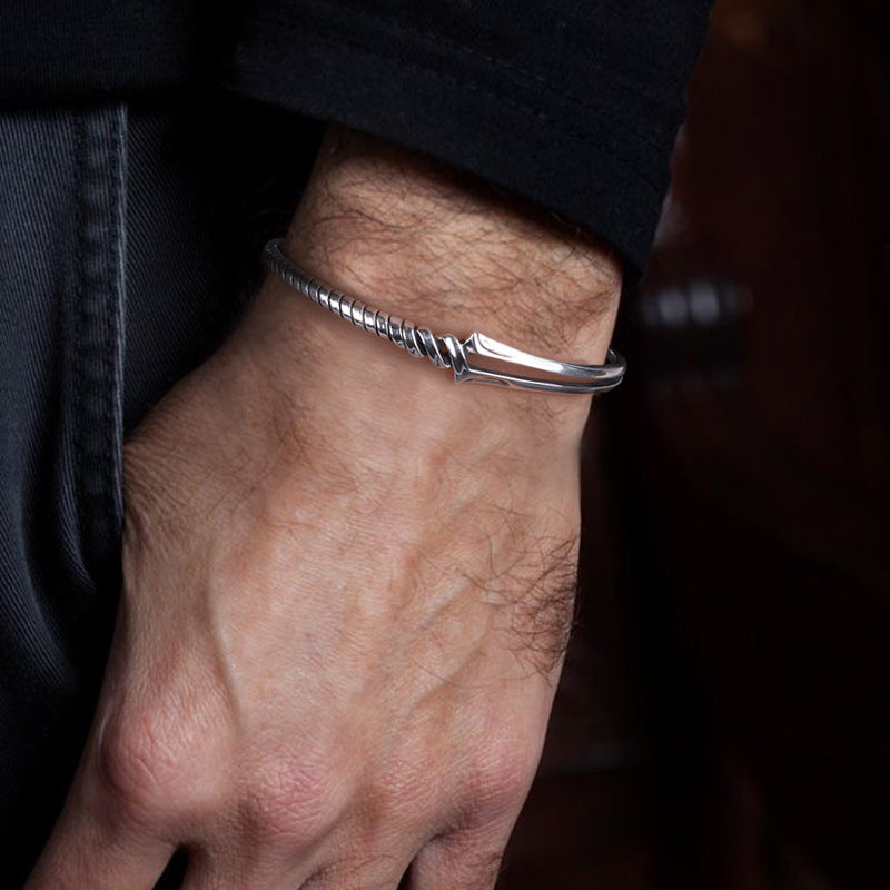 Retro Langji  Open Bracelet