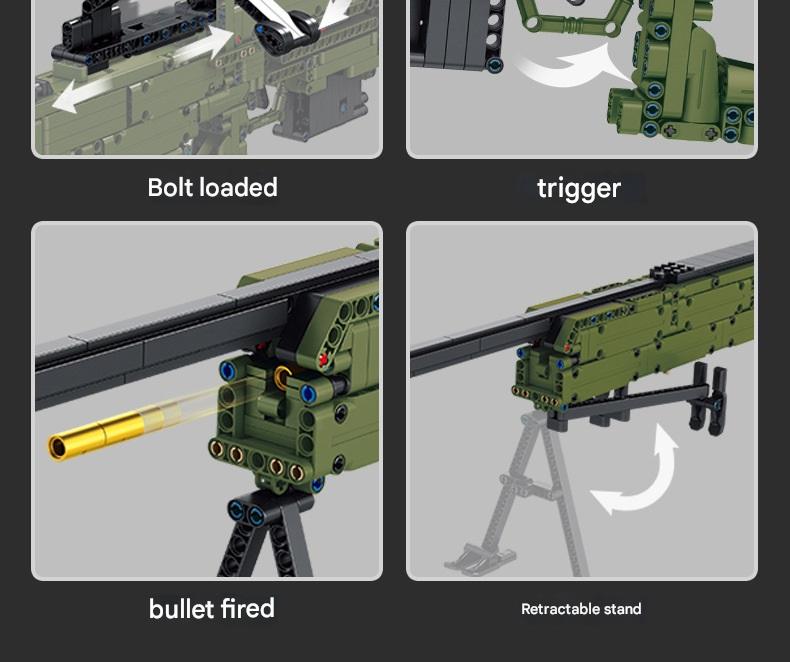 Panlos 670001 AWM Block Rifle Building Blocks Set