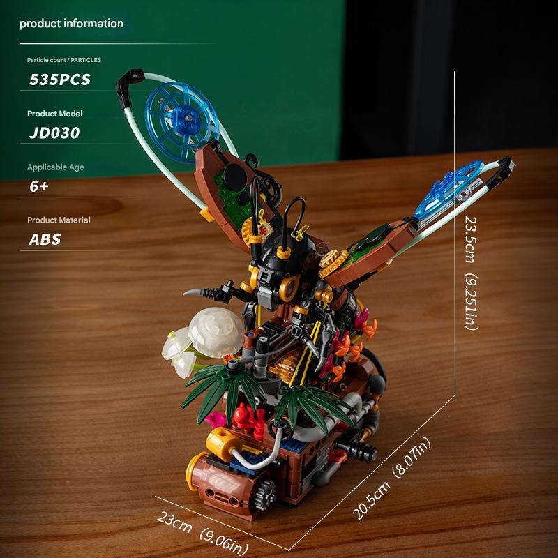 JD030 Punk Mechanical Firefly Linkage Building Blocks Set