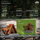 JD038 Mountain Herringman Retro Forest Wooden House Building Blocks Set
