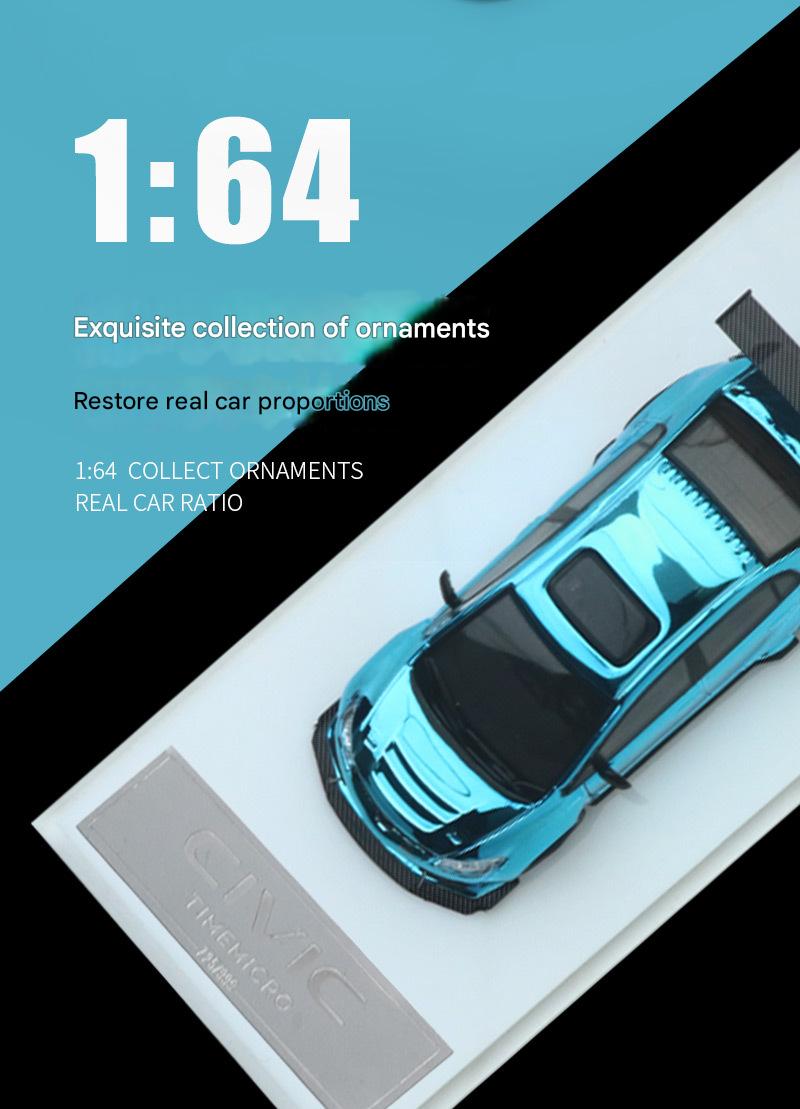 1:64 Honda Civic Explosive Alloy Car Model