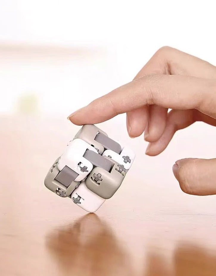Fingertip Flip Building Blocks Stress Relief Rubik’s Cube Toy