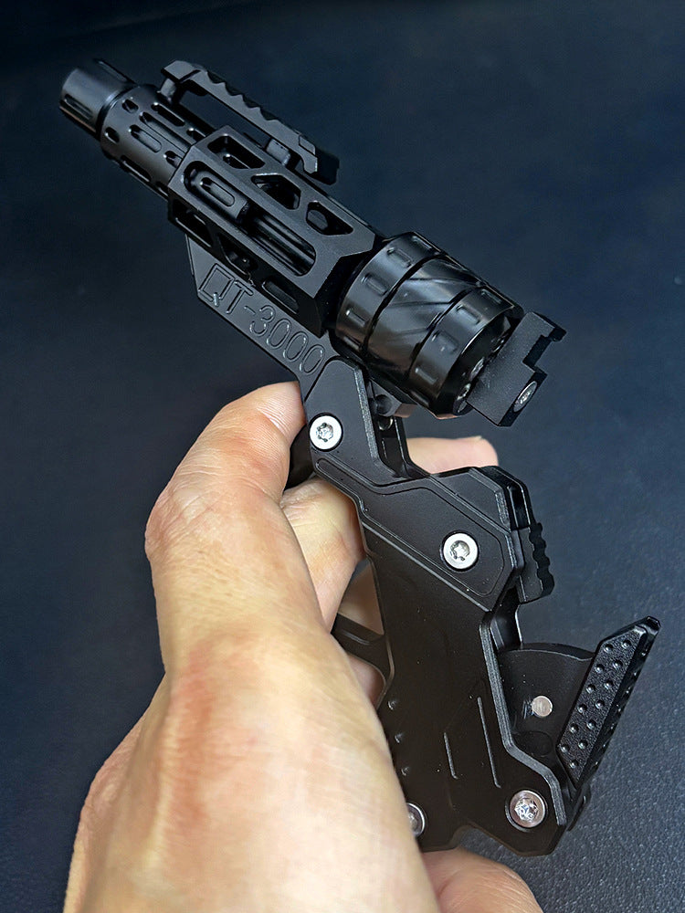 QT 3000  Metal Magnetic Push Card EDC Toy