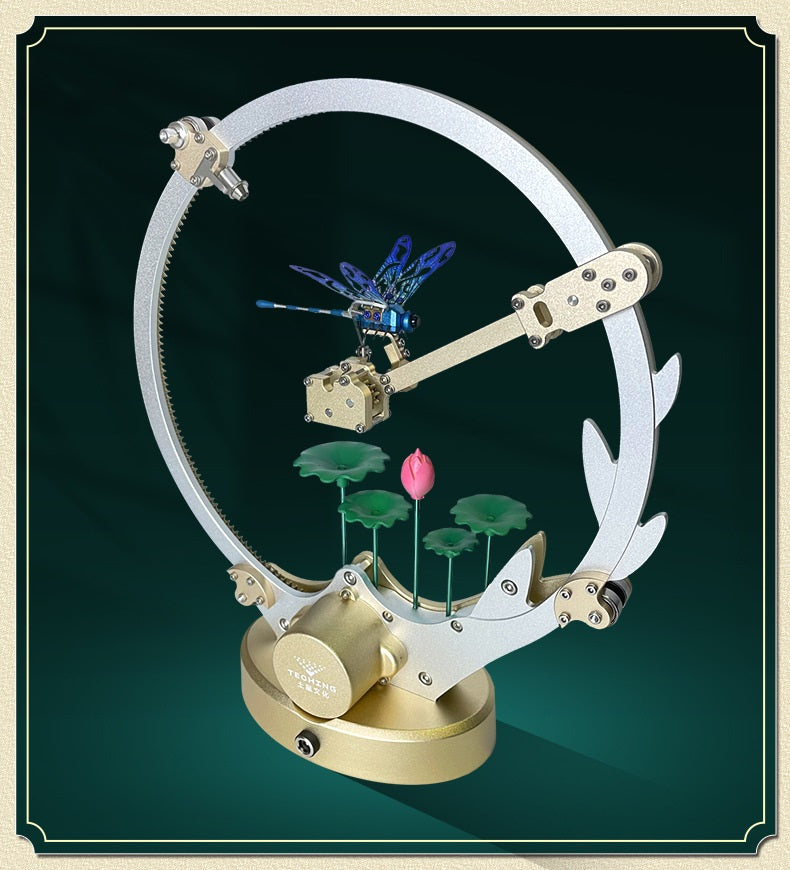 Saturn Culture Mechanical Dragonfly Art Model Ornament