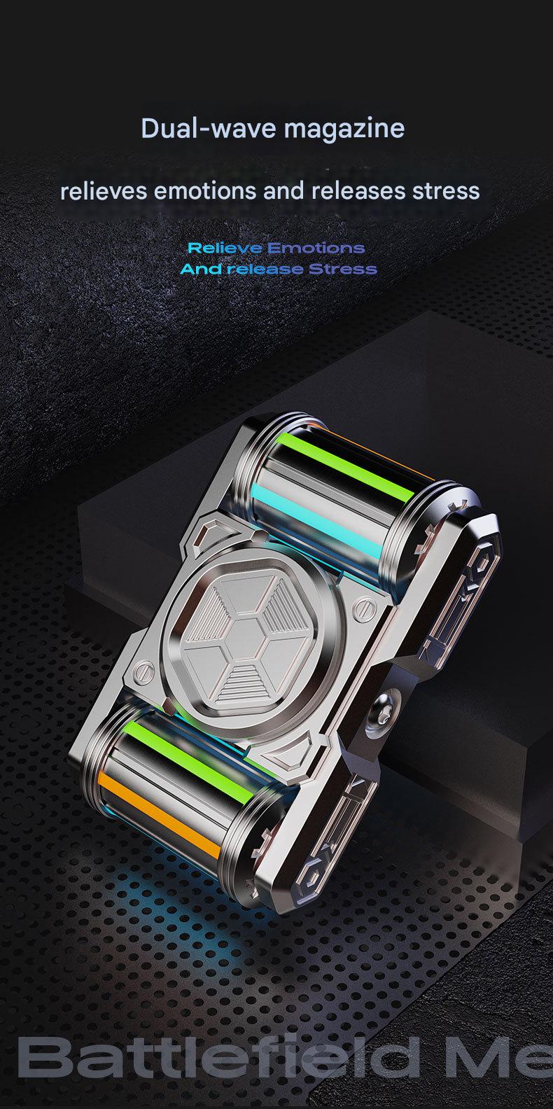 Tank 101 Metal EDC Fingertip Gyro Toy