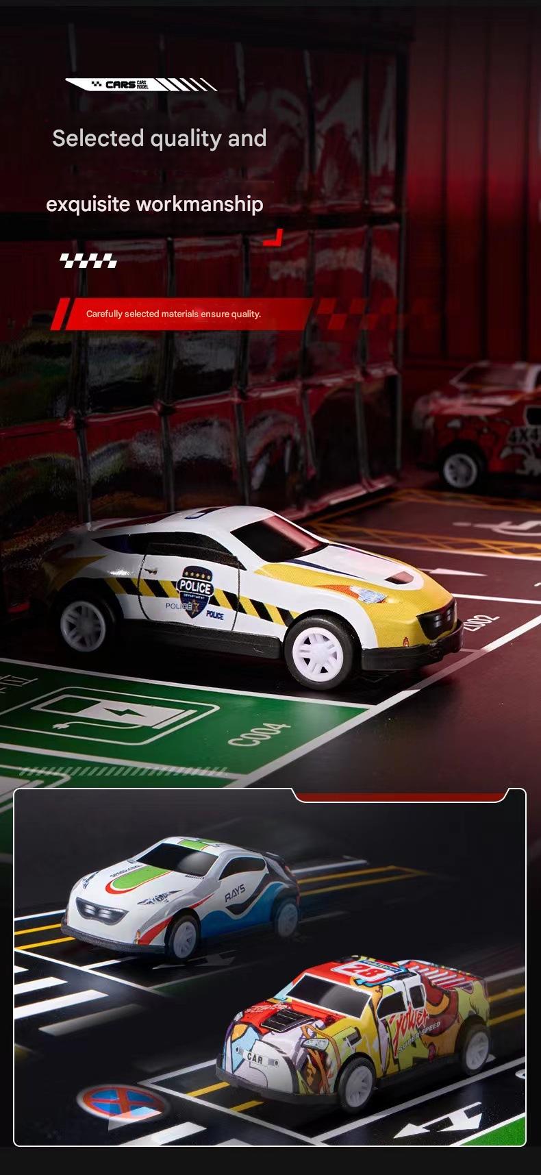 48 Alloy Mini Racing Car Model Set