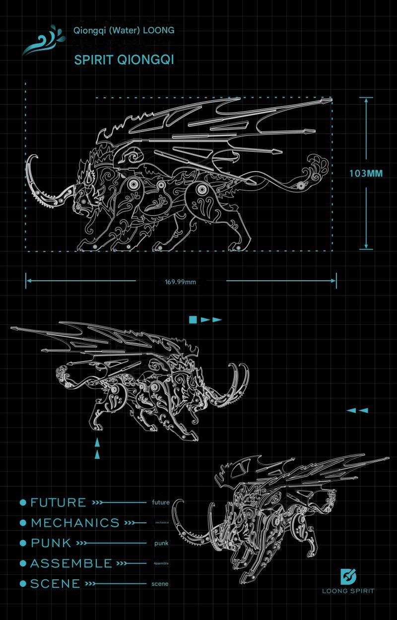 3D DIY Metal Assembly Model Kit