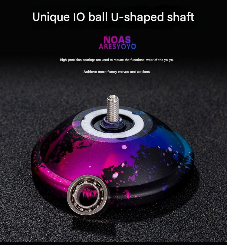 Ares Yoyo Nebula Splash Professional Metal Yo-Yo