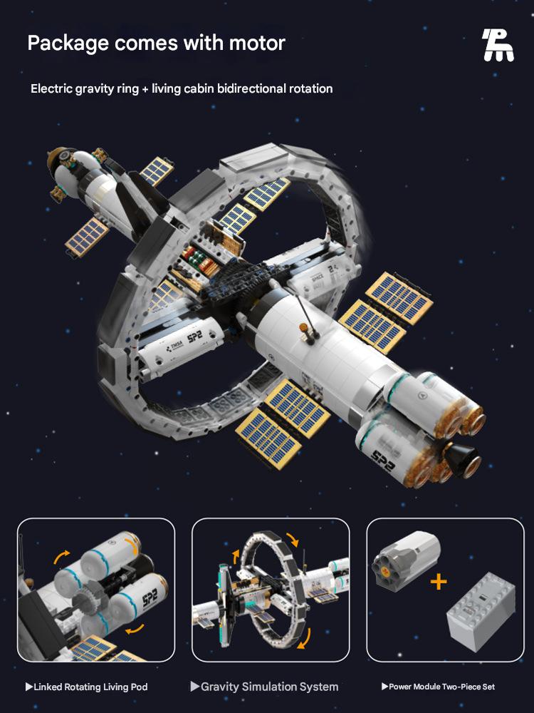 T5006  Space Exploration Station Building Blocks Set