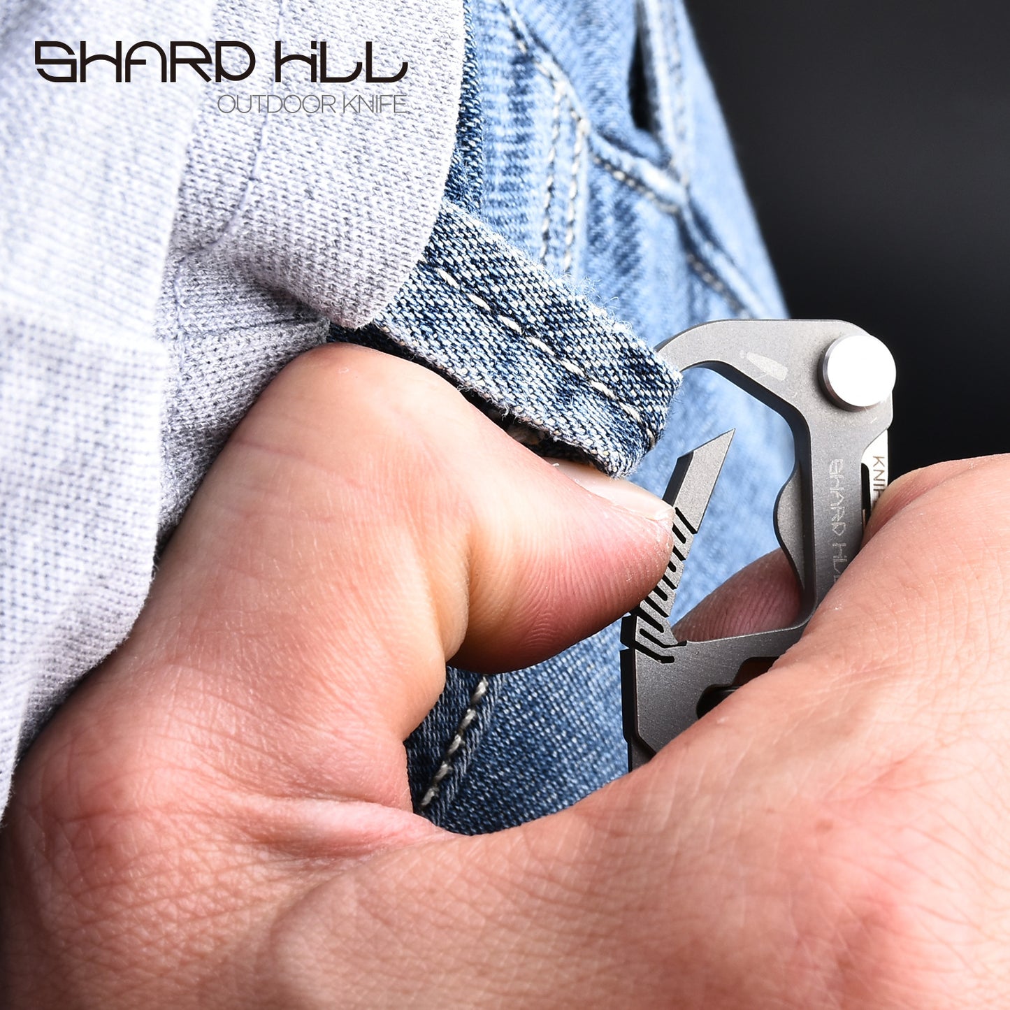 Folding Portable  Pendant Keychain