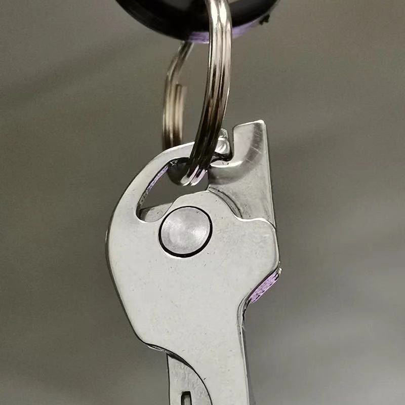 Mini Multifunctional 6 in 1 Knife  Keychain